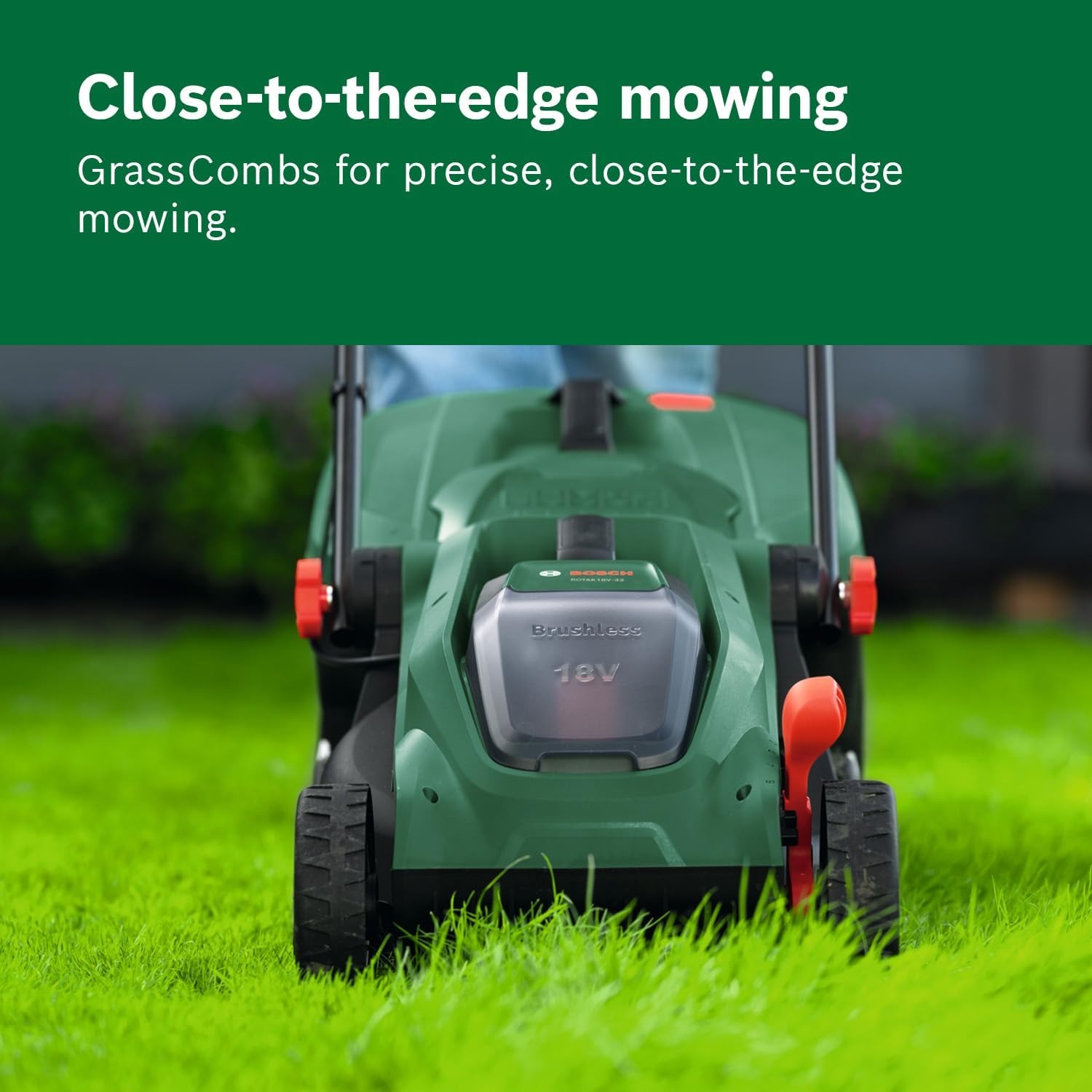 Bosch Rotak 18V-32 Cordless Lawn Mower Kit: image 7
