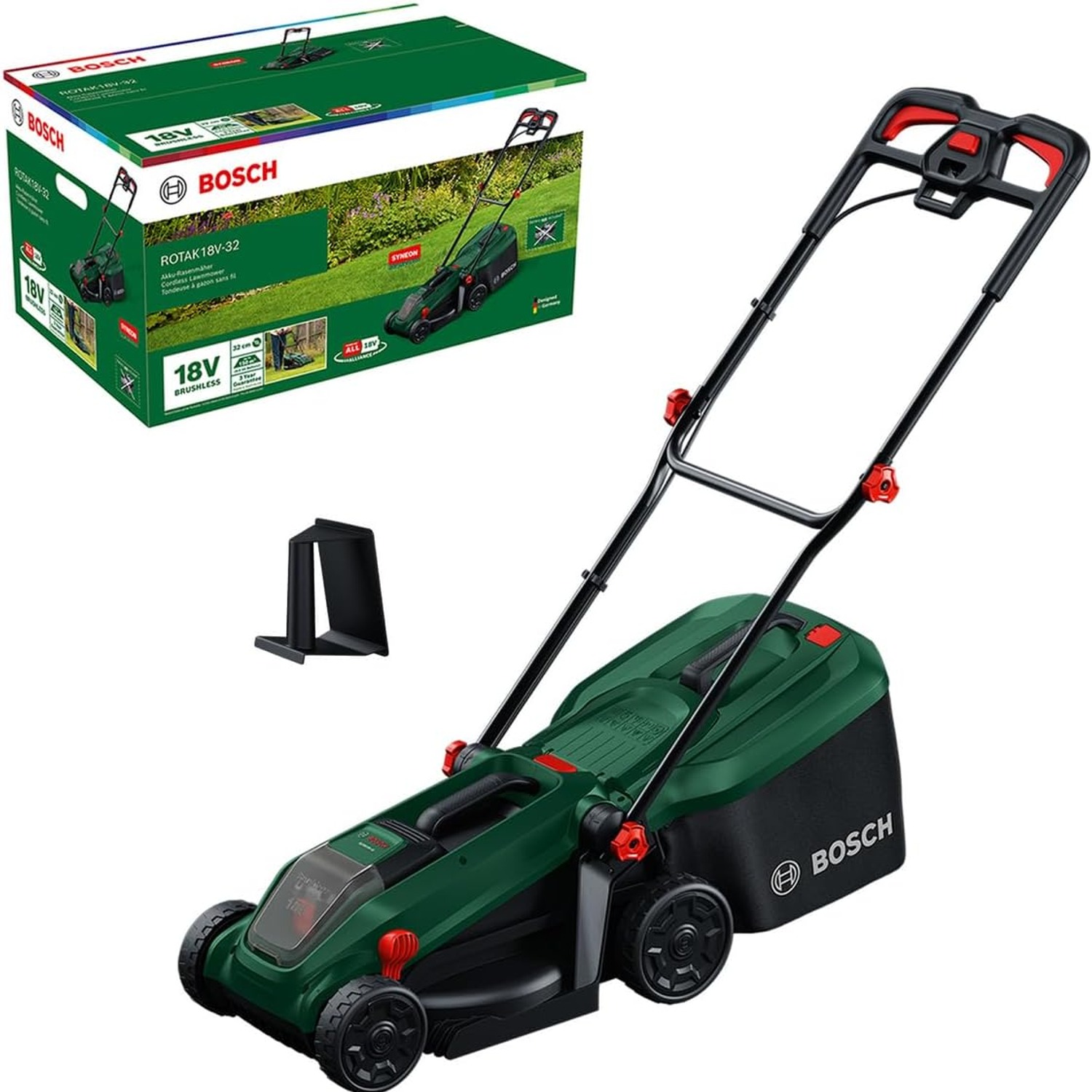 Bosch Rotak 18V-32 Cordless Lawn Mower Kit: image 8