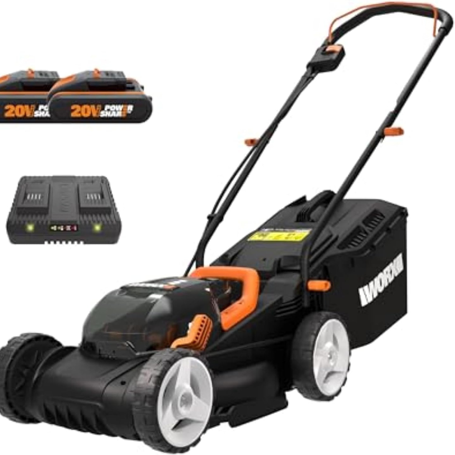 WORX WG733E 33cm Cordless Lawn Mower: image 8