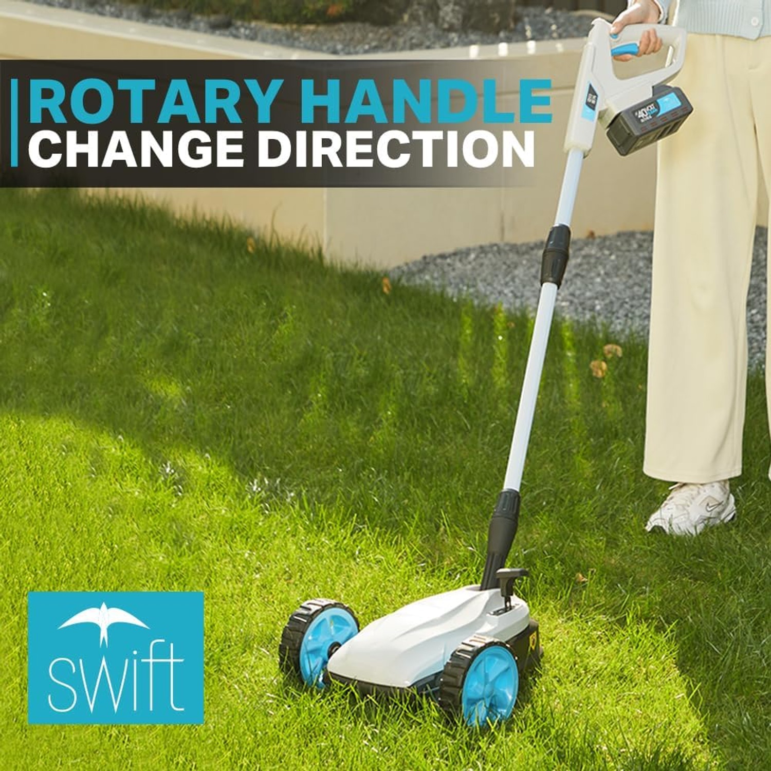swift 40V Mini Cordless Lawn Mower: image 5