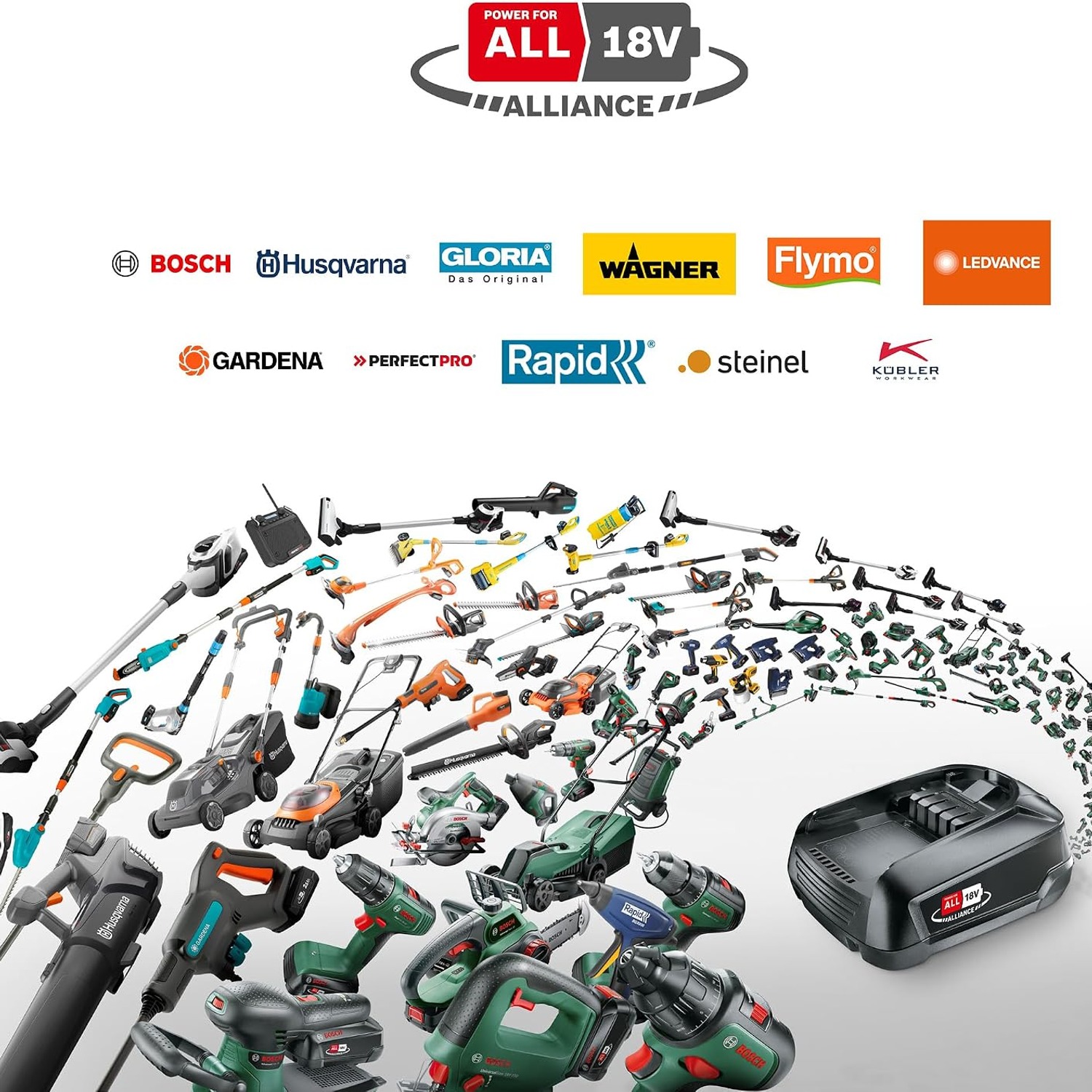 Bosch EasyHedgeCut 18-45 Cordless Hedge Trimmer Bare Tool: image 4