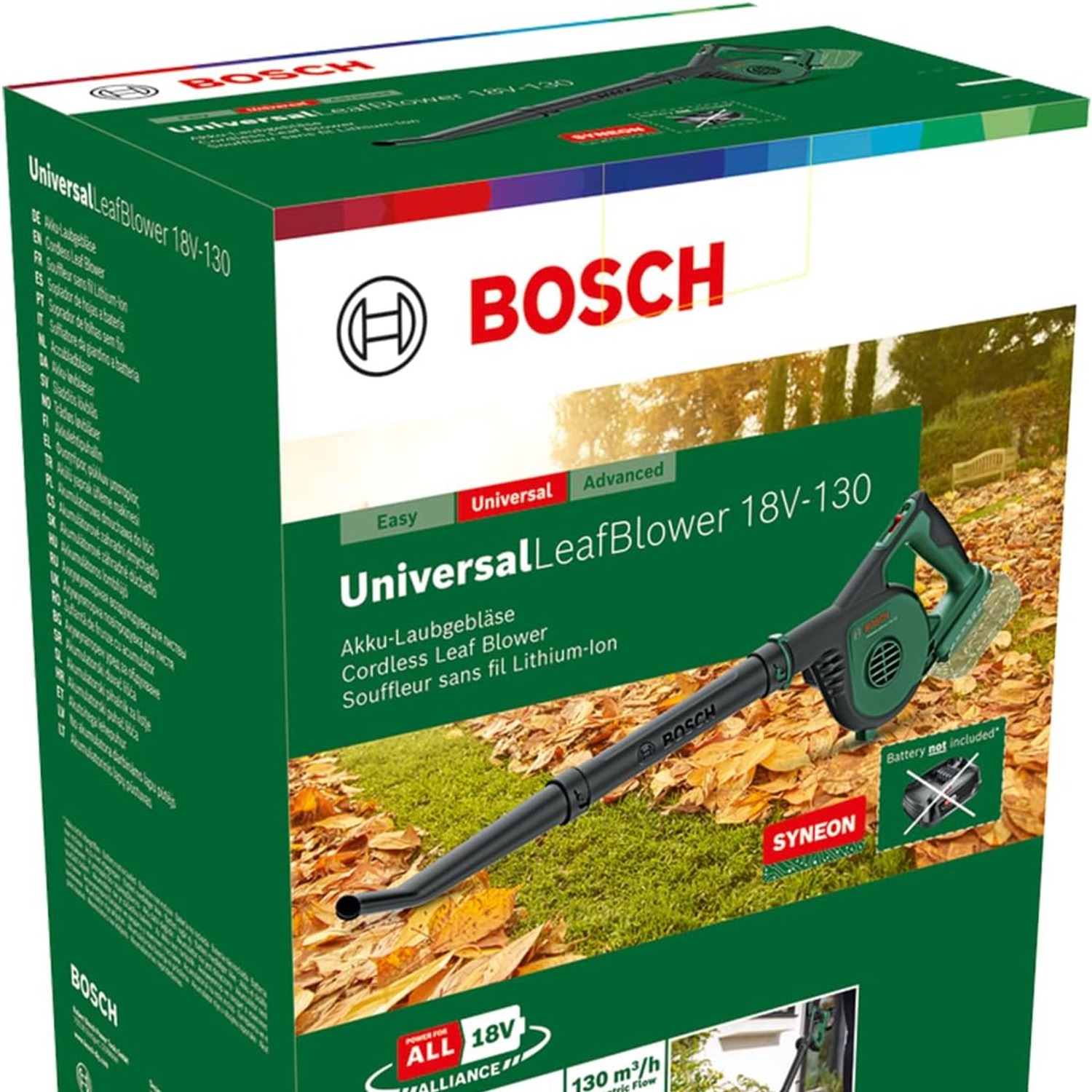 Bosch UniversalLeafBlower 18V-130 Bare Tool: image 6