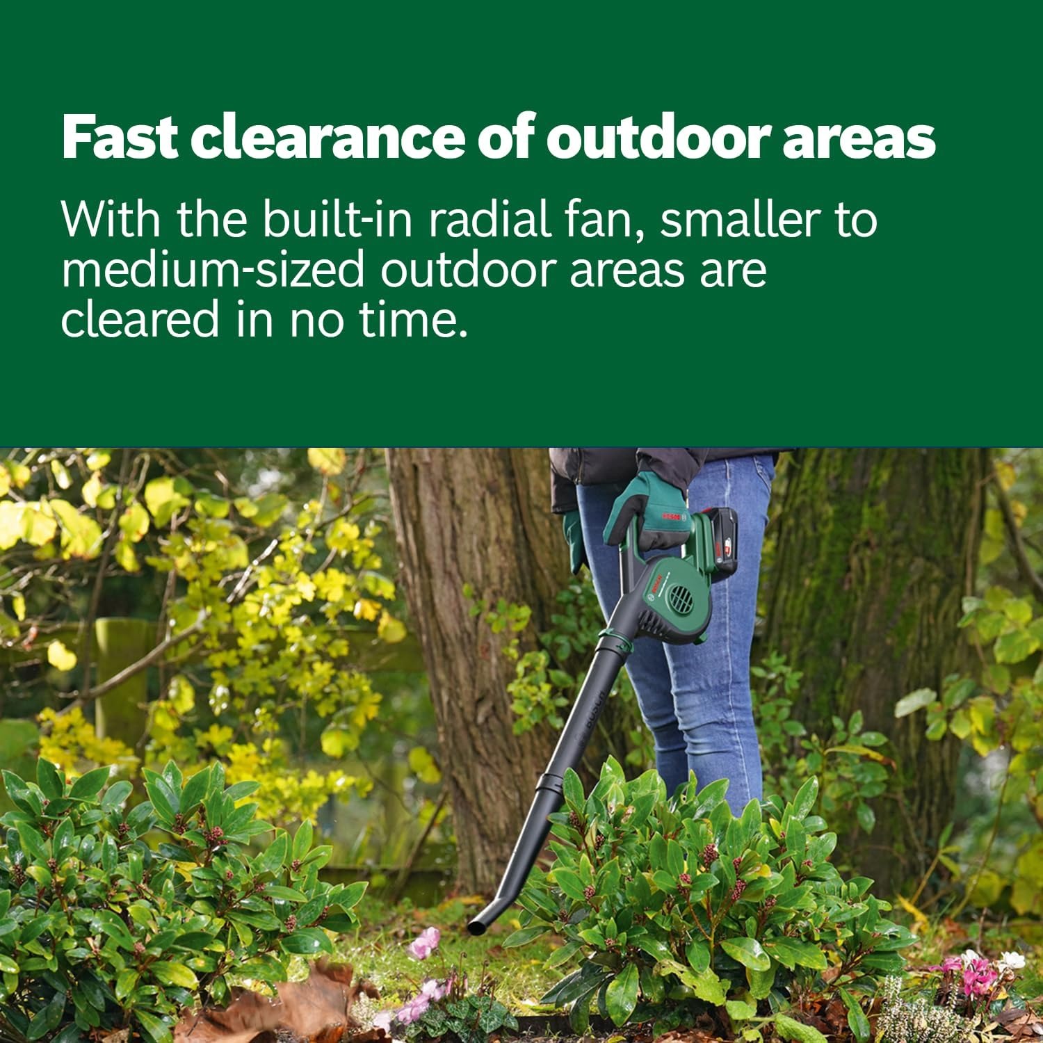Bosch UniversalLeafBlower 18V-130 Bare Tool: image 9