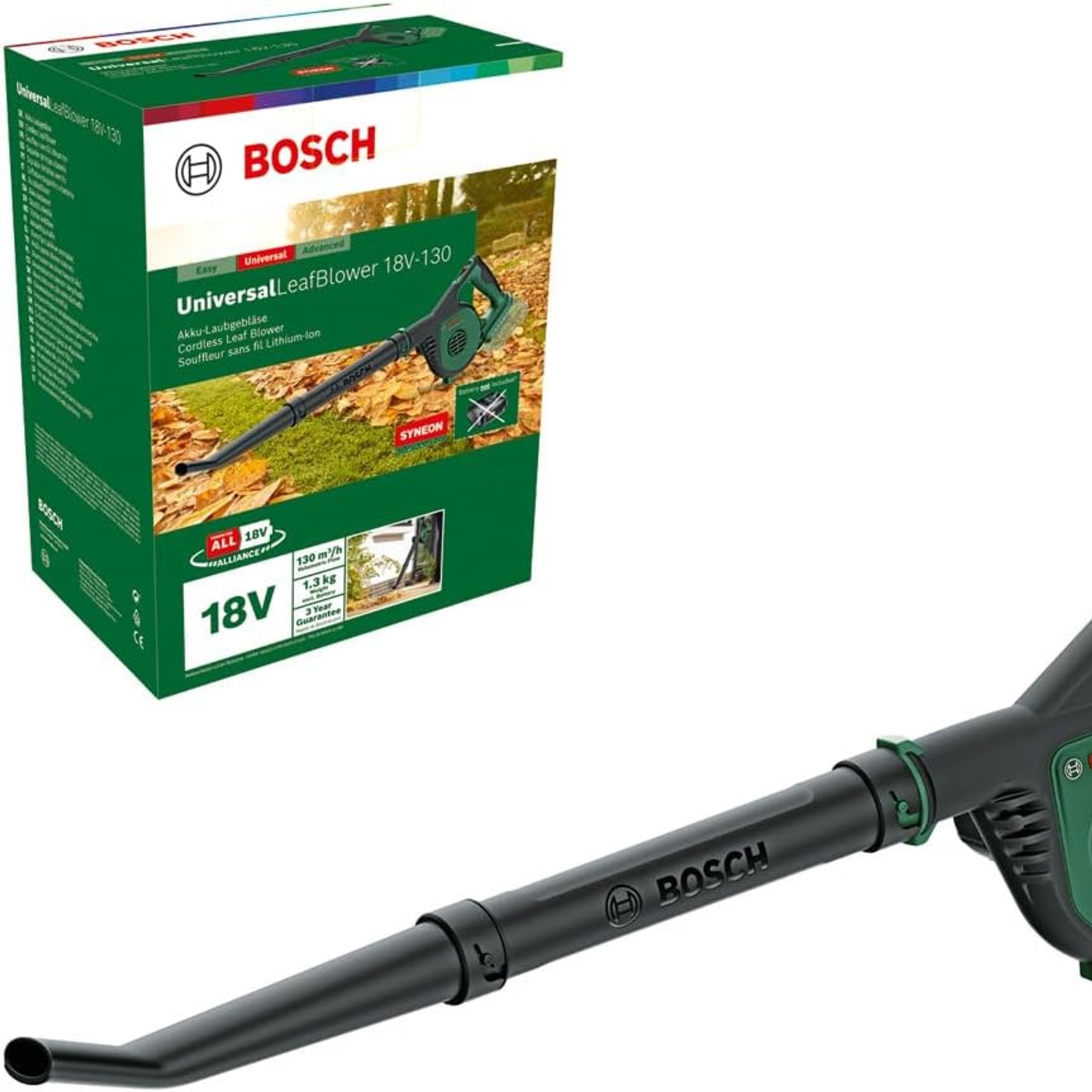 Bosch UniversalLeafBlower 18V-130 Bare Tool